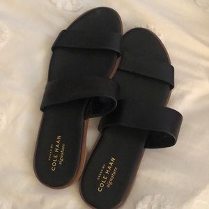 Cole Haan black sandals